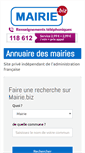 Mobile Screenshot of annuaire.mairie.biz