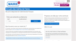 Desktop Screenshot of mairie.biz