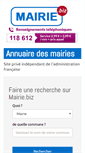 Mobile Screenshot of mairie.biz